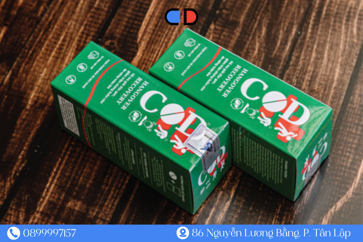 Viên sủi giải rượu COD Hangover Recovery