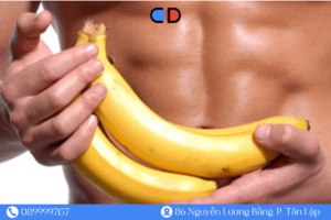 Tác dụng của chuối đối với sức khỏe nam giới
